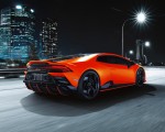 2021 Lamborghini Huracán EVO Fluo Capsule (Color: Red) Rear Three-Quarter Wallpapers 150x120
