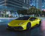 2021 Lamborghini Huracán EVO Fluo Capsule (Color: Yellow) Front Three-Quarter Wallpapers 150x120