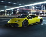 2021 Lamborghini Huracán EVO Fluo Capsule (Color: Yellow) Front Three-Quarter Wallpapers 150x120