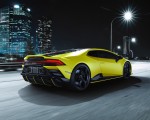 2021 Lamborghini Huracán EVO Fluo Capsule (Color: Yellow) Rear Three-Quarter Wallpapers 150x120