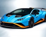 2021 Lamborghini Huracán STO Front Three-Quarter Wallpapers 150x120