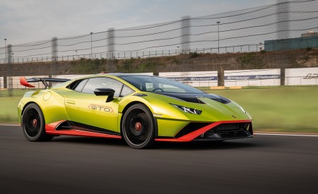 2021 Lamborghini Huracán STO Front Three-Quarter Wallpapers 450x275 (3)