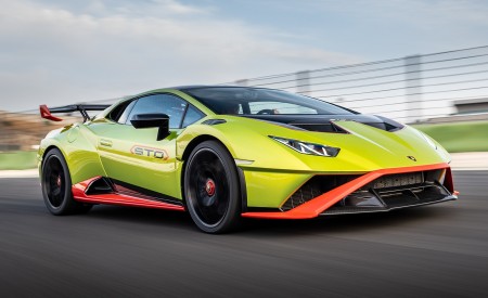 2021 Lamborghini Huracán STO Front Three-Quarter Wallpapers 450x275 (9)