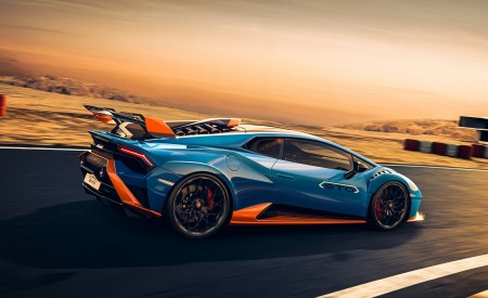 2021 Lamborghini Huracán STO Rear Three-Quarter Wallpapers  450x275 (103)