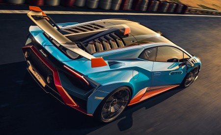 2021 Lamborghini Huracán STO Rear Three-Quarter Wallpapers 450x275 (104)
