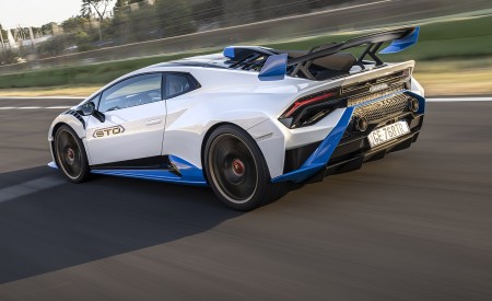 2021 Lamborghini Huracán STO Rear Wallpapers 450x275 (56)
