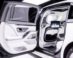 2021 Mercedes-Maybach S-Class (Color: Designo Crystal White Silver Grey Pearl) Interior Detail Wallpapers 150x120
