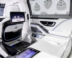 2021 Mercedes-Maybach S-Class (Color: Designo Crystal White Silver Grey Pearl) Interior Rear Seats Wallpapers 150x120