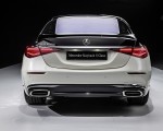 2021 Mercedes-Maybach S-Class (Color: Designo Diamond White Bright Obsidian Black) Rear Wallpapers 150x120
