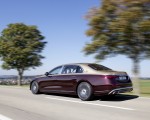 2021 Mercedes-Maybach S-Class (Color: Designo Rubellite Red / Kalahari Gold) Rear Three-Quarter Wallpapers 150x120