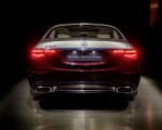 2021 Mercedes-Maybach S-Class (Color: Designo Rubellite Red / Kalahari Gold) Rear Wallpapers 150x120