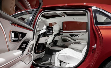 2021 Mercedes-Maybach S-Class Interior Rear Seats Wallpapers 450x275 (129)