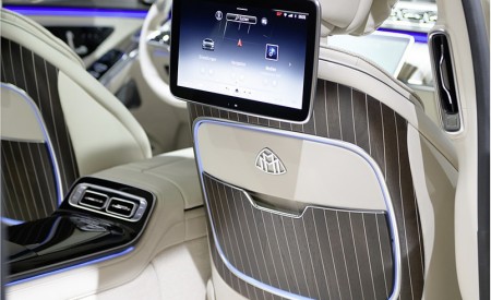 2021 Mercedes-Maybach S-Class (Leather Nappa macchiato beige bronze brown pearl) Interior Detail Wallpapers 450x275 (60)