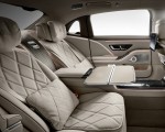 2021 Mercedes-Maybach S-Class (Leather Nappa macchiato beige bronze brown pearl) Interior Rear Seats Wallpapers 150x120