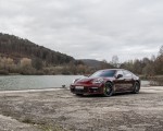 2021 Porsche Panamera 4 E-Hybrid (Color: Cherry Metallic) Front Three-Quarter Wallpapers 150x120 (24)