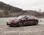 2021 Porsche Panamera 4 E-Hybrid (Color: Cherry Metallic) Front Three-Quarter Wallpapers 150x120 (25)