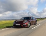 2021 Porsche Panamera 4 E-Hybrid (Color: Cherry Metallic) Front Three-Quarter Wallpapers 150x120 (3)