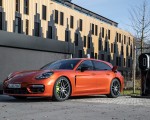 2021 Porsche Panamera 4 E-Hybrid Sport Turismo (Color: Papaya Metallic) Charging Wallpapers 150x120