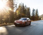 2021 Porsche Panamera 4 E-Hybrid Sport Turismo (Color: Papaya Metallic) Front Three-Quarter Wallpapers 150x120 (4)