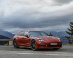 2021 Porsche Panamera 4 E-Hybrid Sport Turismo (Color: Papaya Metallic) Front Three-Quarter Wallpapers 150x120 (16)