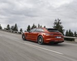 2021 Porsche Panamera 4 E-Hybrid Sport Turismo (Color: Papaya Metallic) Rear Three-Quarter Wallpapers  150x120