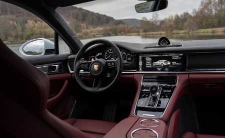 2021 Porsche Panamera Turbo S E-Hybrid (Color: Carrara White Metallic) Interior Wallpapers 450x275 (55)