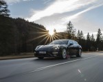 2021 Porsche Panamera Turbo S E-Hybrid Sport Turismo (Color: Night Blue Metallic) Front Three-Quarter Wallpapers 150x120 (15)