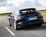 2021 Porsche Panamera Turbo S E-Hybrid Sport Turismo (Color: Night Blue Metallic) Rear Three-Quarter Wallpapers 150x120 (7)