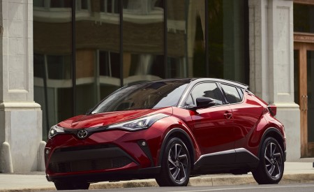 2021 Toyota C-HR (Color: Supersonic Red) Front Three-Quarter Wallpapers 450x275 (1)