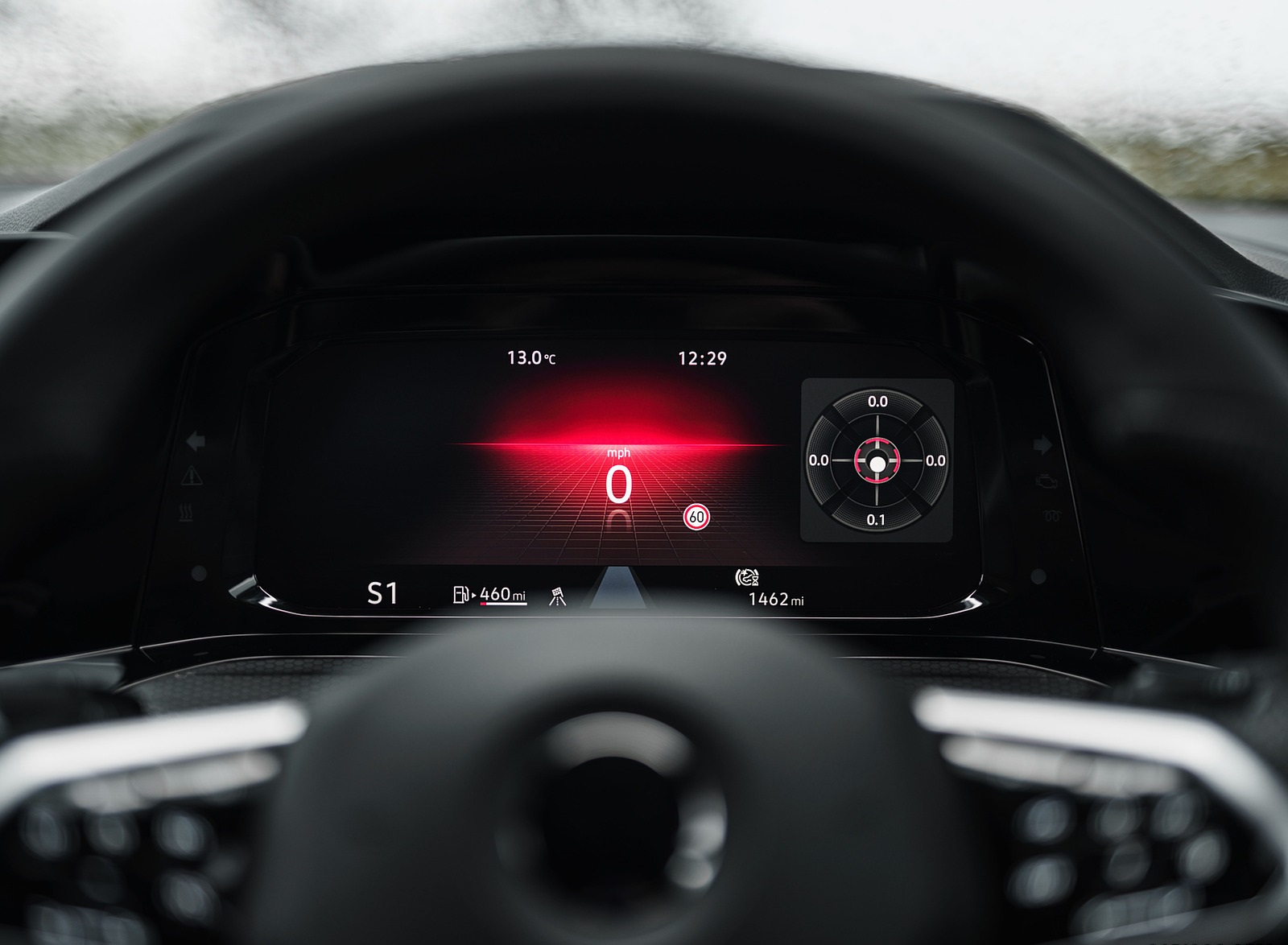2021 Volkswagen Golf GTI (UK-Spec) Digital Instrument Cluster Wallpapers #72 of 95