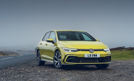2021 Volkswagen Golf R-Line (UK-Spec) Front Three-Quarter Wallpapers 450x275 (31)
