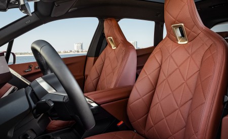2022 BMW iX with Sport Package Interior Seats Wallpapers 450x275 (19)