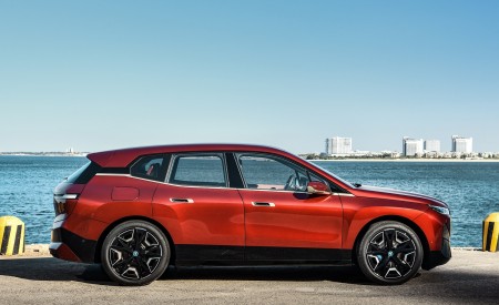 2022 BMW iX with Sport Package Side Wallpapers 450x275 (8)
