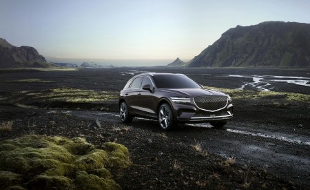 2022 Genesis GV70 Front Three-Quarter Wallpapers 450x275 (5)