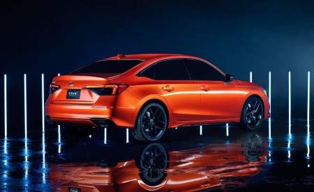 2022 Honda Civic Prototype Rear Three-Quarter Wallpapers 450x275 (4)