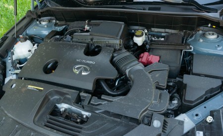 2022 Infiniti QX55 (Color: Liquid Platinum) Engine Wallpapers 450x275 (82)