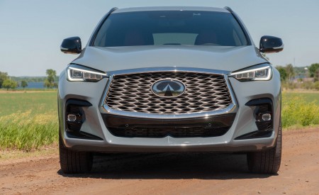 2022 Infiniti QX55 (Color: Liquid Platinum) Front Wallpapers 450x275 (64)