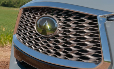 2022 Infiniti QX55 (Color: Liquid Platinum) Grill Wallpapers 450x275 (78)