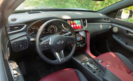 2022 Infiniti QX55 (Color: Liquid Platinum) Interior Wallpapers 450x275 (95)