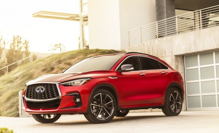 2022 Infiniti QX55 Front Three-Quarter Wallpapers  450x275 (5)