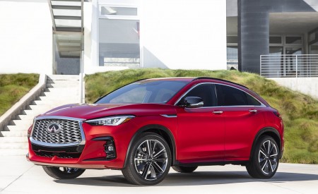 2022 Infiniti QX55 Front Three-Quarter Wallpapers  450x275 (6)