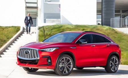 2022 Infiniti QX55 Front Three-Quarter Wallpapers  450x275 (8)