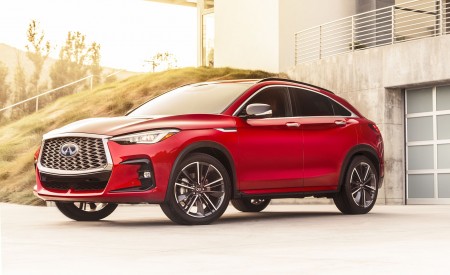 2022 Infiniti QX55 Front Three-Quarter Wallpapers  450x275 (10)