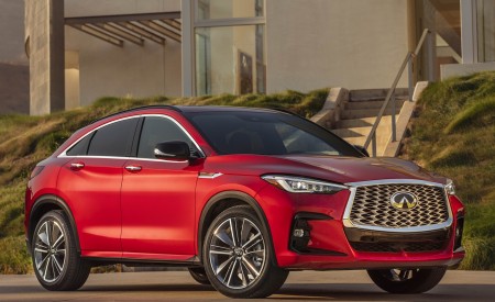 2022 Infiniti QX55 Front Three-Quarter Wallpapers 450x275 (3)