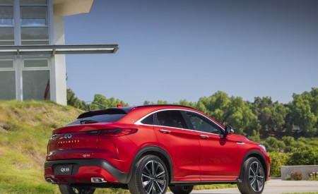 2022 Infiniti QX55 Rear Three-Quarter Wallpapers 450x275 (2)