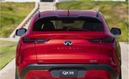 2022 Infiniti QX55 Rear Wallpapers 450x275 (14)