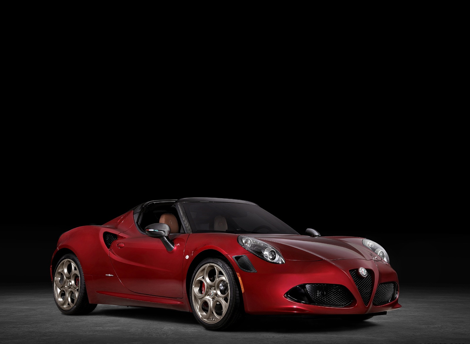 2020 Alfa Romeo 4C Spider 33 Stradale Tributo Front Three-Quarter Wallpapers (1)