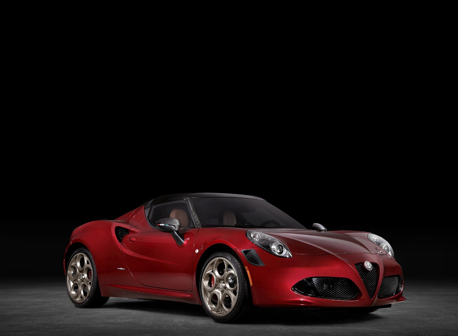 2020 Alfa Romeo 4C Spider 33 Stradale Tributo Front Three-Quarter Wallpapers (4)