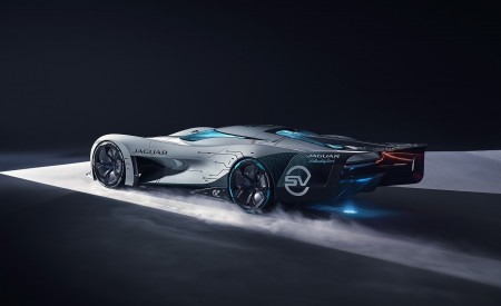 2020 Jaguar Vision Gran Turismo SV Rear Three-Quarter Wallpapers 450x275 (15)