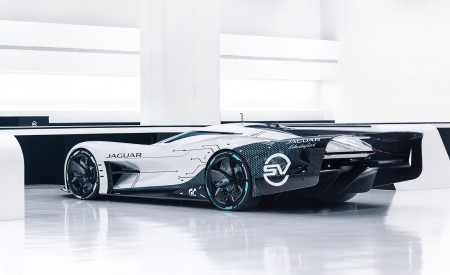 2020 Jaguar Vision Gran Turismo SV Rear Three-Quarter Wallpapers 450x275 (7)